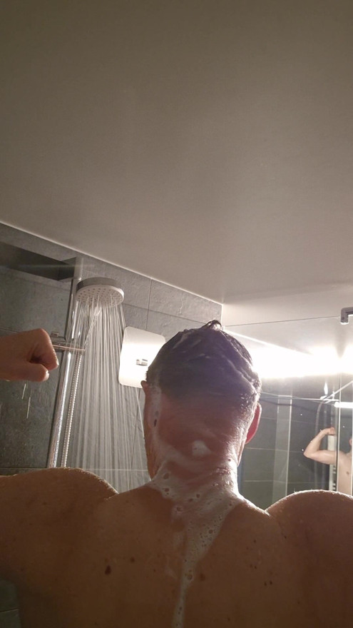 take a morning shower