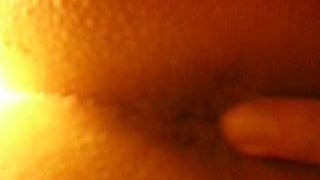 My very first butthole masturbation as 18teen