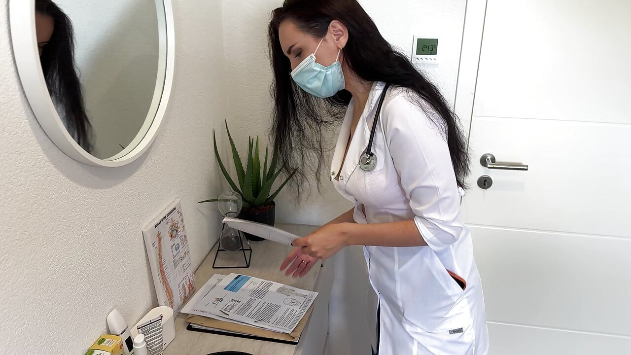 The Hottest Nurse Ever Forgot She Was at Work
