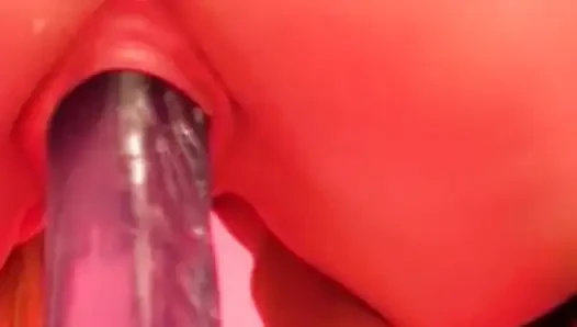 Shy Redhead's First Time Alone