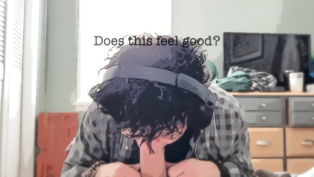 Straight Roommate Tries First Time Blowjob on Big Dick