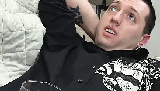 Hot Blonde MILF Sucks Her Stepson's Cock