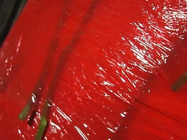 Seksi büyük memeli kızıl saçlı yaşlı sarışın tarafından bağlı ve domine ediliyor