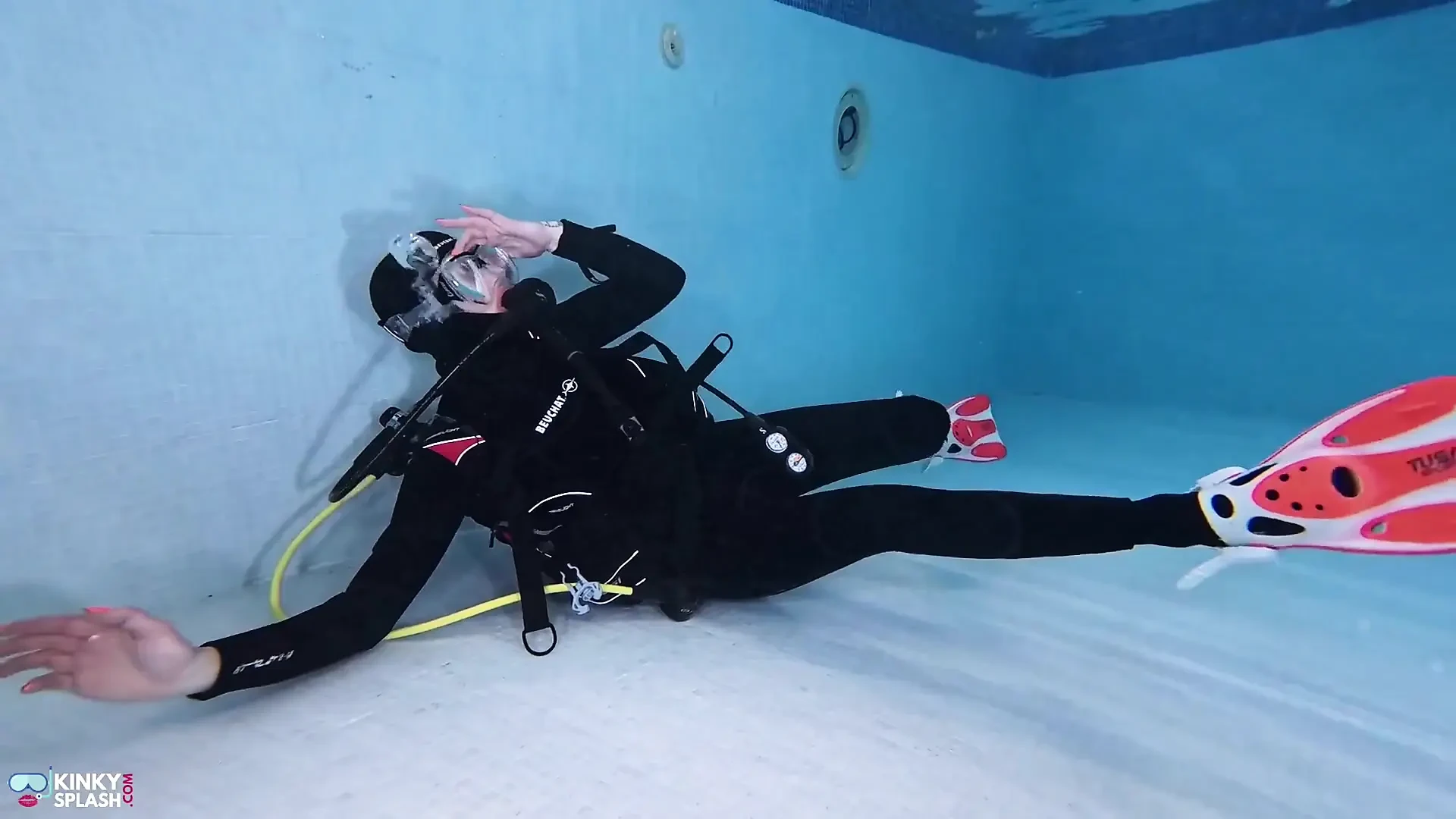 Bubble Tease: Underwater JOI in Full Scuba Gear