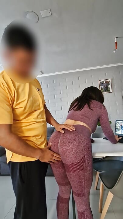 College girl fucked after the GYM