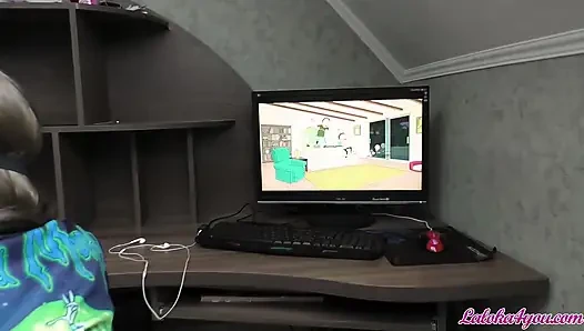 Erkek arkadaş tutkulu sikiş için Rick ve Morty'nin dikkatini dağıtıyor