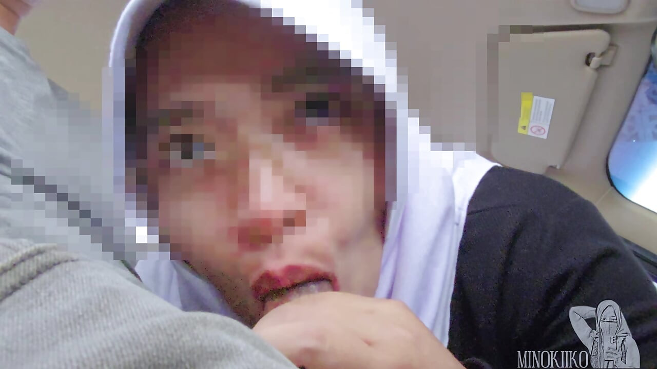 My Hijab Sister in Law Running Late, She Give Me A Car BJ For Helping Her - Minokiiko