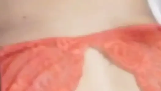 Romantic Indian girl in bed at night