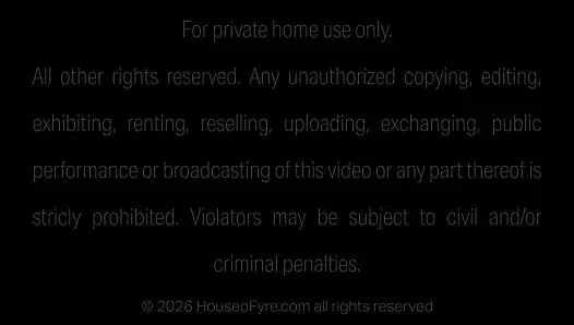 Houseofyre- dee williams ding dong'daki kuryeyle aldatıyor