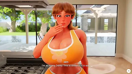 Adegan seks tante seksi daisy di mansion days 4k