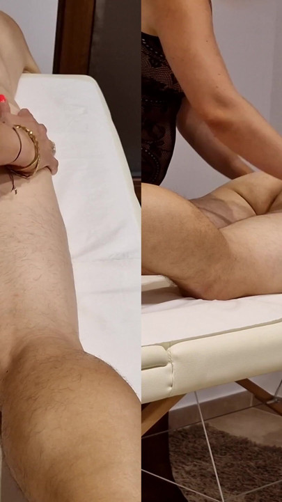 Full Body Massage With Happy Ending - MILF Stepmom Rides My Cock And Gets Creampie | Clip 2