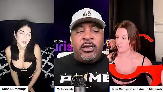 Mrflourish Podcast the Morning After with Guest Adult Star Anna Cummings