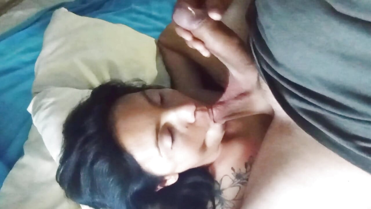 Lick and Blowjob of Only Balls Until He Makes Him Cum Delicious