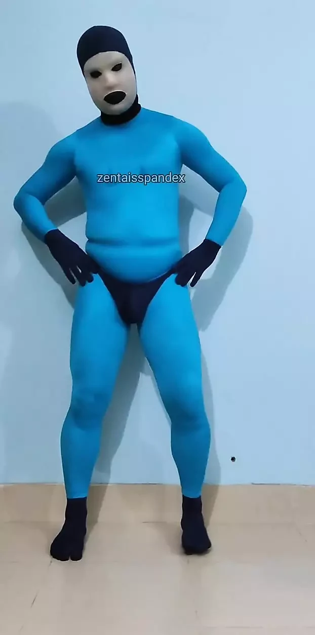 Zentai hentai Spandex Acrobat Exercise nude gym
