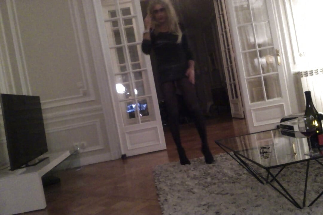 Dancing sissy slut
