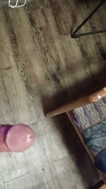 Solo masterbation with a big cock3