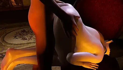 Старый Азиатский Мужчина Жестко Долбя Задницу Азиатской Девушки