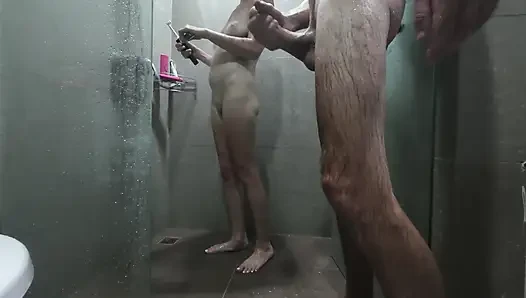 My Neighbor Comes Over Every Morning After My Boyfriend Goes To Work And He Meets Me In The Shower Fully Ready To Go