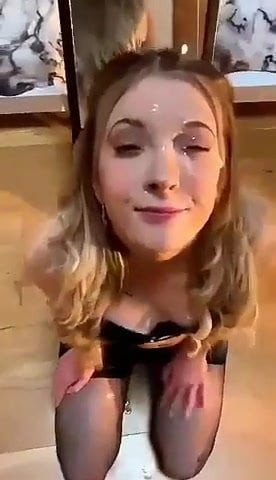 Blond cocksucker