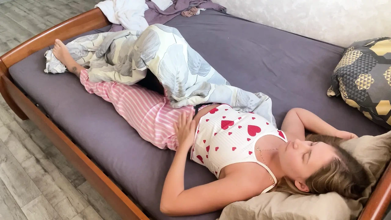 My wife has the sweetest orgasm of her life. Masturbation and creampie.