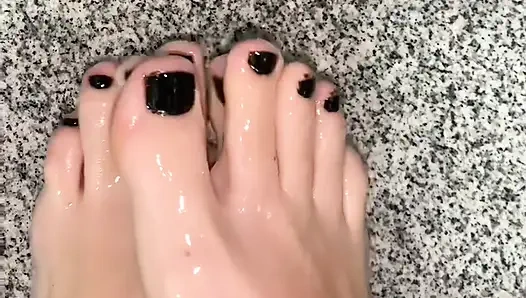 Vücut yağı içinde ayaklar