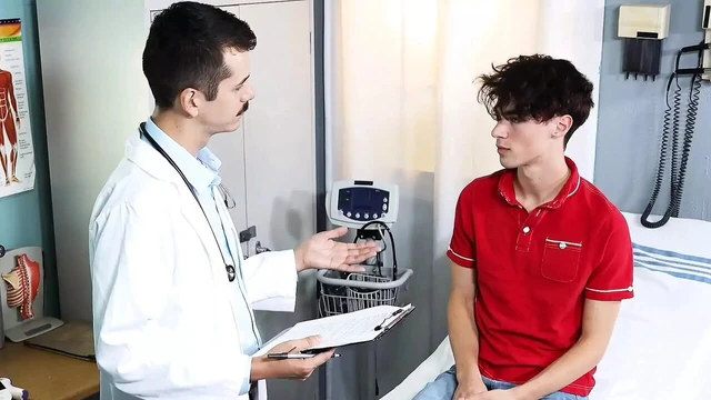 Doctor Tapes - Perv Doctor Jonah Wheeler Teaches Cute Twink The Importance Of Sexual Education