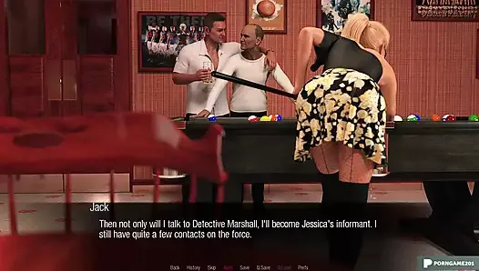 La dure nouvelle de Jessica O'Neil - gameplay jusqu'à n ° 42 - 3D, animation, jeu de sexe, hentai