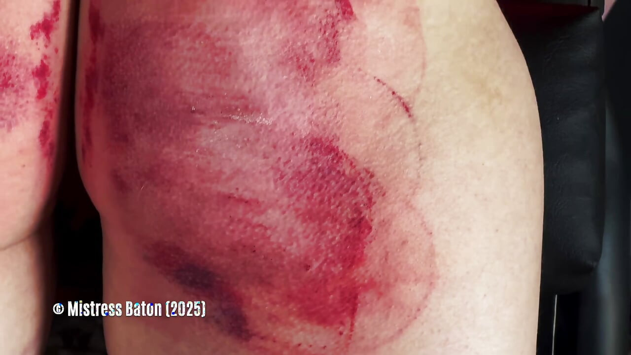 Strapping with Leather Bondage & Spandex