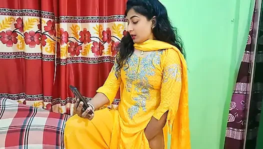 My Desi Stepsister Was Fingering Her Pussy, I helped her with my cock, Indian vairal Porn
