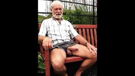 Grandpas exposed penis