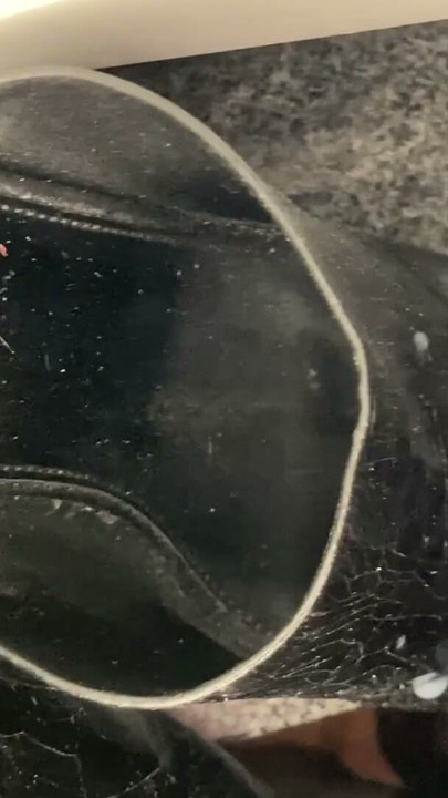 Cum on Black Mules per user request | Clip 1