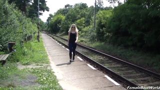 Ausflug zur Eisenbahn