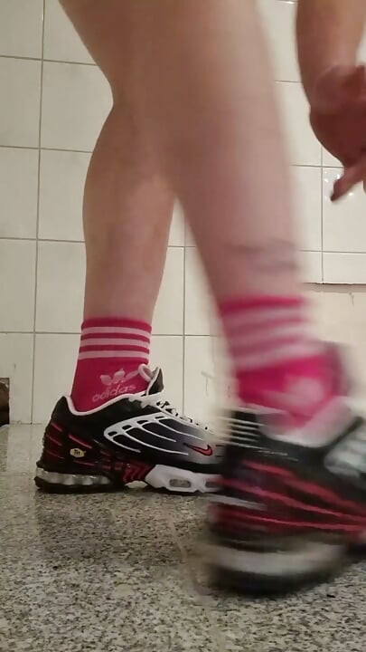 hard anal driving in the bathroom of the neighbor
