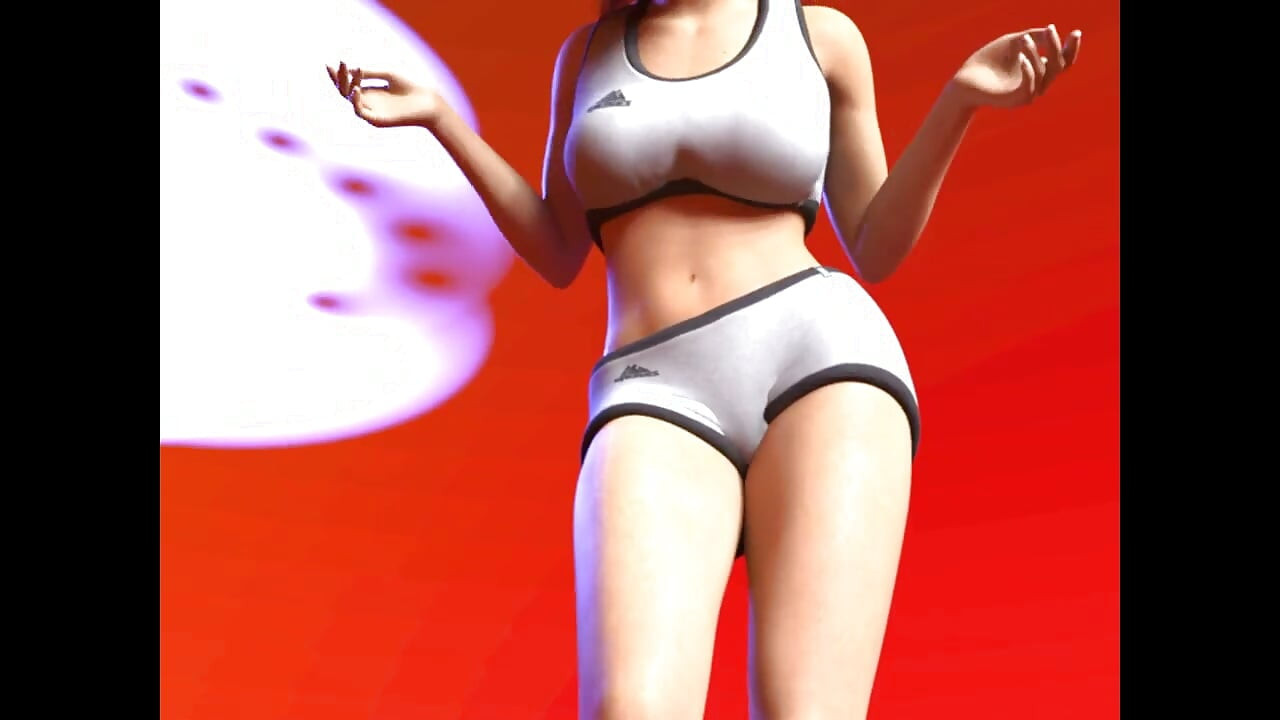 거인녀 애니메이션 3D
