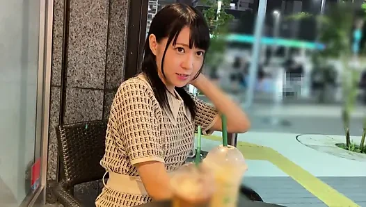 A118F10 It's natural to be cautious about your first dating app! A beautiful black-haired girl who came knowing she was going to shoot privately! Wild sex in one-night mode!