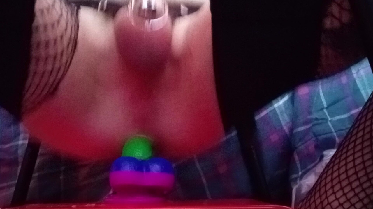 Sissy's new bouncy chair