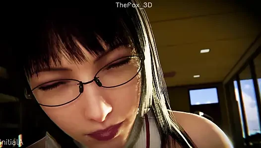Final Fantasy - gentiana + jill Warrick + Benedikta heißes büro WM Farb gradieren (kein ton) von initiala animation 3D hentai