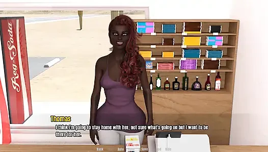 Büyükannenin evi: büyük yarak, yolda boşalma ep.28