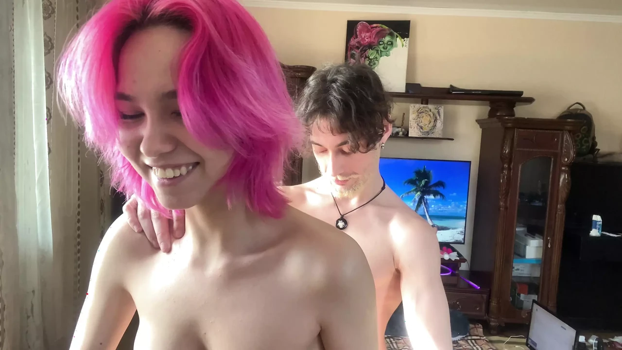 Asian Girl Plays Ukulele While Getting Fucked