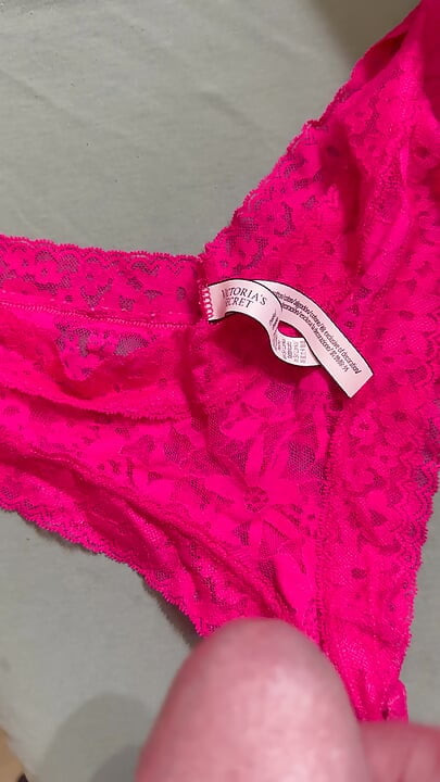 Cum in wife’s panties 50