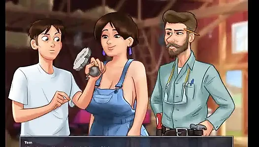 Summertime saga: the MILF is ready for more milking ep 134