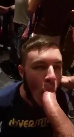 Sucking huge outdoor