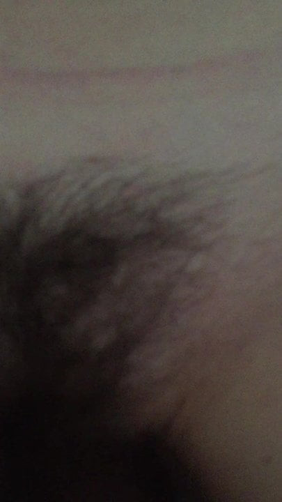 Hairy wife caught me recording