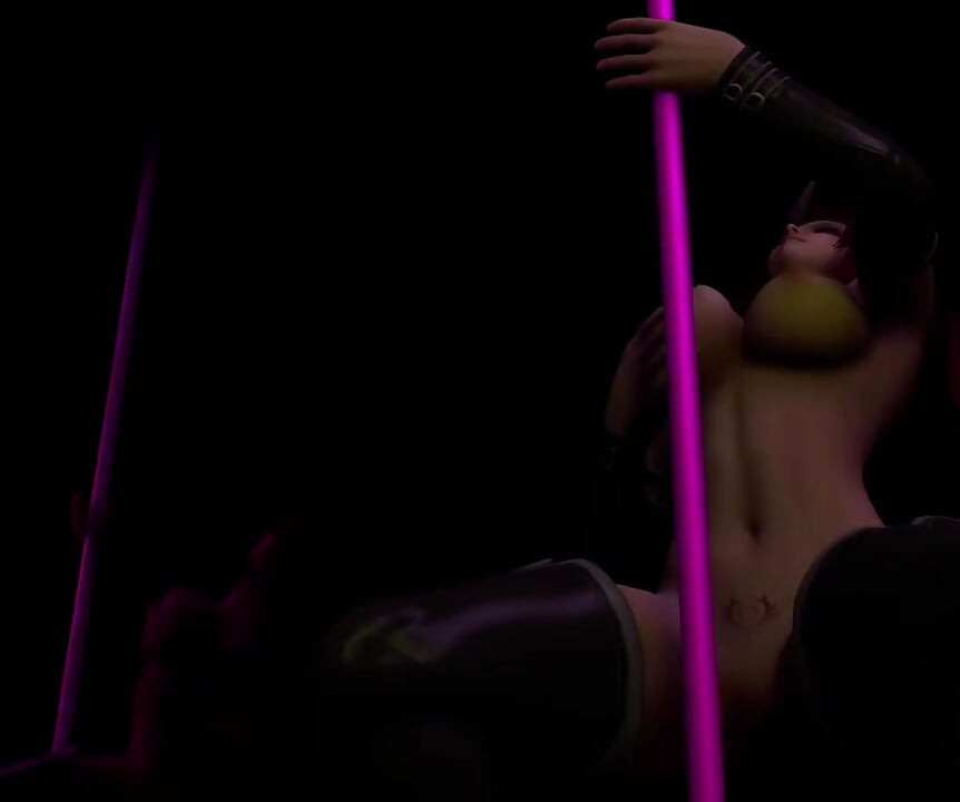 Red Hot Succubus Demon Girl Pole Dancing - 3D Porn