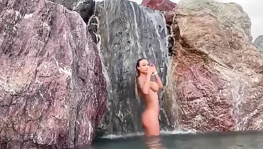 Monika Fox Naked in a Beautiful Place