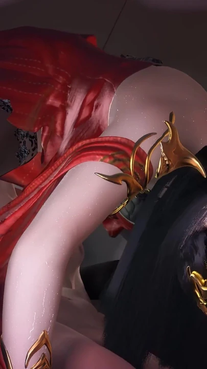 3D Napalona dziwka Cosplay Uprawiaj hardcorowy seks z Wielkim Kutasem