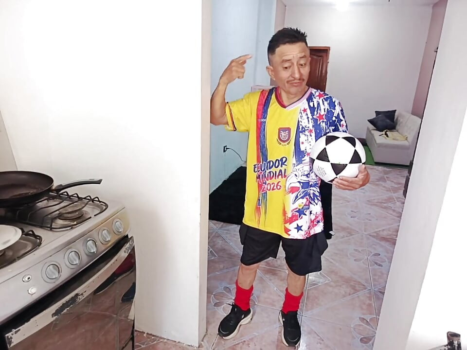 I fuck my beautiful, big-titted Mexican stepdaughter before the World Cup starts.