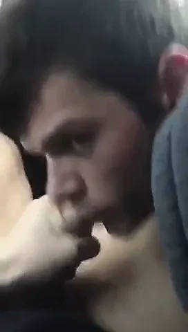 Swallowing Cum in Car