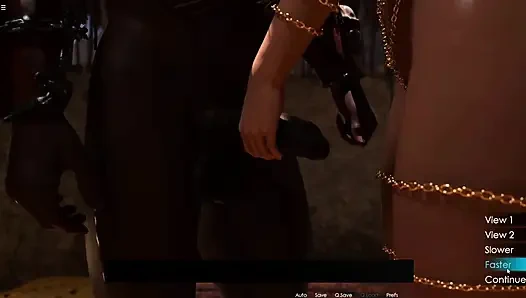 Черный мужик трахает киску милфы Anna и очко с огромными анальными кримпаями