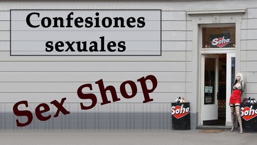 Camarera y dueño de un Sex shop. AUDIO ESPAÑOL.